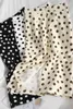 Sommar Elegant Kvinnors Polka Dot Midi Skirt High Waist Split One Step Kvinna Koreansk Kläder 210514