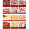 Electric Meat Cutter Slicer Machine 2200W Rostfritt stål Lätt att rengöra Installera nötkött kommersiella hemanvändning