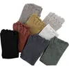 5 Pairs/Lot Cotton Five Finger Short Socks For Woman Girl Solid Breathable Soft Elastic Harajuku Socks With Toes Sell 211204