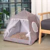 Cat Tent Bed Pet Products Общий Teeeeee закрыл уютный гамак с полами дома домашнее животное, аксессуары для собак 21111