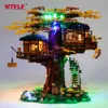 MTELE Brand LED Light Up Kit For 21318 Ideas Series Tree House Q0624