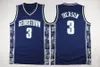 NCAA Mens Georgetown Hoyas 3 Allen Iverson College Jerseys 33 Patrick Ewing University 농구 셔츠 좋은 스티치 저지