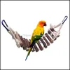 Tillbehör Hem GardenParots Leksaker och fågel Aessories för Pet Toy Swing Stand Budgie Parakeet Cage African Gray Vogel Speelgoed Parkiet Cage