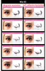 Makeup 10 Pairs Magnetic/Self-adhesive False eyelashes Set Mixed Styles 2pcs Liquid Eyeliner with Tweezer No Glue Needed High quality