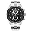 Guanqin Automatic Watch Man Sapphire Mechanical Wristwatch Top Marka Luksusowy Wodoodporny Data Kalendarz Zegarek Ze Stali Nierdzewnej Wristwatch Q0902