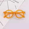 Enfants coréens couleur cadre rond lunettes de soleil lumière PC mignon petit visage Lunettes de soleil 20PCS 10 couleurs