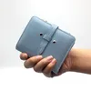 Wallets 2022 Arrival Mini Women Wallet Fashion Solid Color Small Zipper Girls Clutch Purse Coin Card Holder Carteras