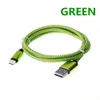 Cavi telefonici USB ad alta velocità da 1 m 2 m 3 m Tipo C 2 A Dati adattatore Caricabatterie Micro V8 a ricarica rapida Cavi intrecciatiﾠ Per Huawei Samsung S7 S8 S10 S21 Moto LG Xiaomi Android 6FT 10FT