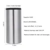 Koude Fles Tumbler 12oz Slim Can Cooler Roestvrij Geïsoleerde Magere Blikjes Bier WLL10077043565