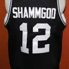 Nikivip Custom #12 God Shammgod Providencee College Basketball Jersey Men's Black White Stitched Any Size 2XS-3XL 4XL 5XL Name Number Vintage
