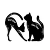 2 ШТ. / Установить Женщины Cat Line Pro Глаз Макияж Инструмент Подводка для глаз Трафареты Красота Бровей Шаблон Шеллера Модель для Девочкой Beautys Аксессуары