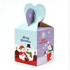 Christma Apple Box Verpakkingsdozen Papieren Bag Creatieve Kerstavond Xmas Fruit Gift Case Candy Retail Gyq