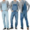 Herren-Jeans-Denim-Latzhose, Latzhose und Hosenträger, Overall, Strampler, Hose 211011
