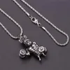 Punk fitness spierhonden hanglagers kettingen ketting link voor dieren minnaar geschenken vrouwen vrouwen sieraden hiphop gothic ketting7687709