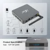 X96 X6 Android TV Box 8GB 128GB 4G32G RK3566 Quad Core Smart Media Player 2.4g 5g 2t2r WiFi Aluminum LigoLa Android1