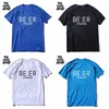 THE COOLMIND 100% cotton funny BEER OCLOCK print men T shirt cool summer tshirt male o-neck t-shirt s tee shirts 210629