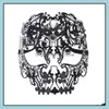 Świąteczne zapasy domowe maski ogrodowe Eleganckie metalowe laserowe Eyeecut Venetian Halloween Ball Mask na imprezowy festiwal festiwalowy