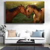 Wall Art Poster Decorazione Cavallo Pittura Amore Di Animale Stampa Su Tela Paesaggio Immagine Per Soggiorno Decorazioni Per La Casa Senza Cornice