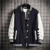 KOLMAKOV Arrival Korean Men's 50% Cotton Bomber Jackets Men Streetwear Jacket Patchwork Cardigan Coat Male 4 Color M-5XL 211217