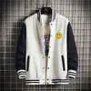 KOLMAKOV Arrivo uomo coreano 50% cotone bomber da uomo giacca streetwear patchwork cardigan cappotto uomo 12 colori M-5XL 211217