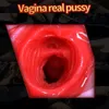 Wkładka Realistyczna 3D Pieczna Pieścika Pochwa Prawdziwa cipka Męska masturbator dla mężczyzn 18 Dorosłych Zabawek seksu dla mężczyzn ssących masturbatingów Y25304477