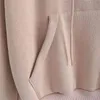 Blsqr feminino com capuz de moletons da moda solta de pullovers ladras de damas soltas 210430