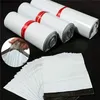 100Pcs/Lot Courier Bags White Self-seal Adhesive Storage Bag Plastic Poly Envelope Mailer Postal Pouch for Couriers Mailing