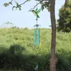 Wind Chime Glas Hummingbird Dragonfly Wind-Bell Trädgårdsdekoration för hem uteplats Veranda Gård Gräsmatta Balkong Inredning