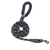 Dog Collar Leashes 1 st Leash Running Walk Tåg för stor liten katt Husdjur Hundar Rope Nylon Tenacity 7 Färger Storlekar