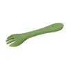 Bébé Silicone Vaisselle Fourchette Bébé Apprendre Manger Formation Mignon Enfants Complément Alimentaire Doux Fourchette Enfants Couverts Vaisselle HHC6726