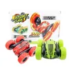 RC Auto 2.4G 4CH Stunt Drift Deformazione per auto Telecomando Roll Car Flip a 360 gradi Kids Robot RC Toys 211029