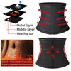 Neoprene Sweat Waist Trainer Body Shaper Tummy Corset Slimming Belt Shapewear Weight Loss Belly Band Sports Girdles Workout 211218