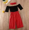 Toddler Baby Girl Clothing Sets Solid Color Short Sleeve Tops Leopard Print Ruffle Skirt 2Pcs Outfits Cotton