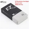 EZ ثورة خرطوشة الوشم الإبر # 06 0.20 ملليمتر جولة بطانة للوشم microblading ماكياج دائم الحواجب كحل 20 قطع 210324