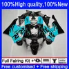 Bodywork Kit For HONDA CBR893RR CBR900RR 1989-1993 Body 36No.179 CBR893 CBR900 RR 1989 1990 1991 1992 1993 CBR 893 900 CC 893RR 900RR 89 90 91 92 93 Fairing Black cyan