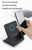 10w vertical mobile phone holder wireless chargers 5V/9V fast charging base for Apple Android smartphone cellphone dock desktop charge & watch video shelf