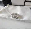 S925 Real Srebrny pierścień ma pieczęci Pierścienie Moissanite Bague for Mens and Women Party Fashion Biżuter