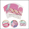 Evenement Feestelijke feestbenodigdheden Home Garden12pcs Donuts Geschenkdoos Geven papier lege verjaardagstaartcontainer wrap drop levering 2021 ZXYMT