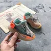 Aogt Spring Baby Shoes男の子の女の子通気性編み物メッシュ幼児の靴ファッション幼児スニーカーソフト快適な子供の靴201130