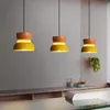 Pendelleuchten Nordic Girl Candy Color LED-Kronleuchter Kreatives Mehrfarbiges Dekor Hängende Leuchten für Restaurant Bar Cafe Schlafzimmer Nachttisch