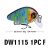 혼합 10 색 28.5mm 1.95g 크랭크 낚시 후크 Fishhooks 14 # Hook Hard Baits Lures B-032 40 Z2