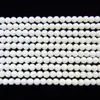 Naturlig 8x15mm Vit Keshi Freshwater Pearl Beads Full Strand för DIY Halsband Armband Smycken