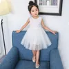 Mädchenkleider Sommerkleid Mädchen Spitze Blume Party ärmellos Kinder süßer Stil Mädchenkleidung 6 8 10 12 14