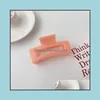 & Jewelry Jewelrywoman Elegant Claw Square Hairpins Crab Aessories Women Hairgrip Girls Barrettes Hair Clips Headwear Drop Delivery 2021 Rgv