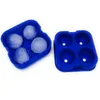 Ice Cream Tools Cube Ball Picie Wine Taca Cegła Round Maker Mold Sphere Mold Party Bar Silikon DH2017