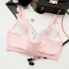 Zwangere vrouwen borstvoeding bras mode patchwork ondergoed beha zwangerschap cup open up postpartum intimates mode kleding y0925