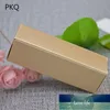 Gift Wrap 50Pcs Gold Kraft Paper Box Lipstick/Lip Gloss Packaging Long Packing Cosmetic Storage 2.5x2.5x8.5cm1