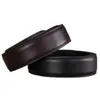 Large Size Belt Automatic Genuine Leather Belts Without for Men Women No Buckle 3.5cm Wide 150 160cm