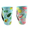 Tumbler Cup Bottle Holder Cover Drinkware Bags Neoprene Insulated Sleeves Bag Sunflower Baseball Iced Coffee Cups Water Bottles Sleeve 30oz HH21-316