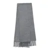 Lenços unisex cachecoles de malha mulheres inverno cashmere shawl envoltórios sólidos multifuncionais pashmina homens borla scarf lã